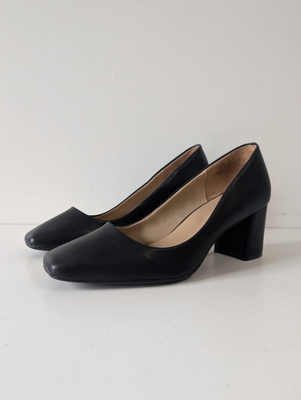Naturalizer  Warner Pumps Slip-On Block Heel Comfort Women's 9W